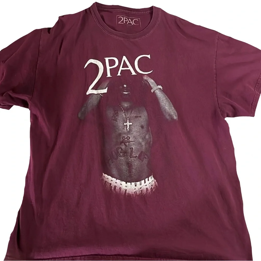 Tupac 90s Men’s XL Rap T Shirt Vintage Rue21 Streetwear Hip Hop Graphic …